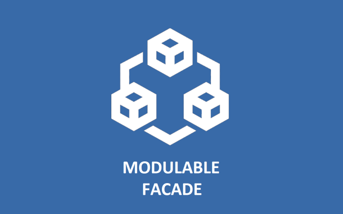 Modulable facade
