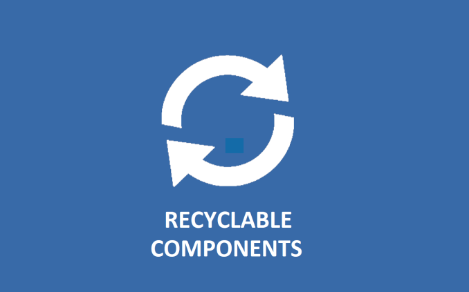 Recyclable components
